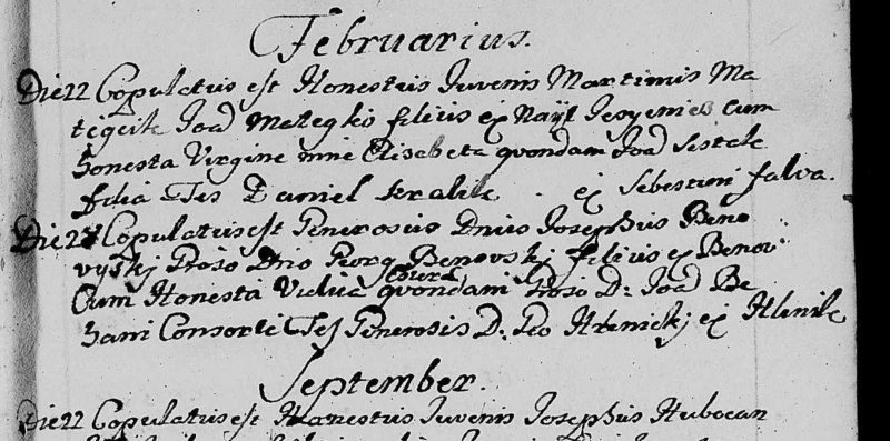1752_02_27 sob. Josephus Benovysky (Georg Benovsky filia) ex Benov a .....png