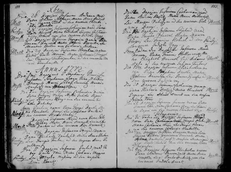 03_R_Stephanus Venczel 13.1.1772 Jacobus a Maria Kopaj.jpg