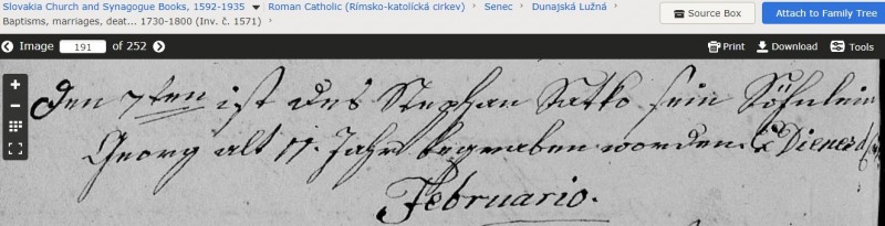 Úmrtie ... Satko otec Štefan Satko dňa 7.1.1791 z Dénesd..1.jpg