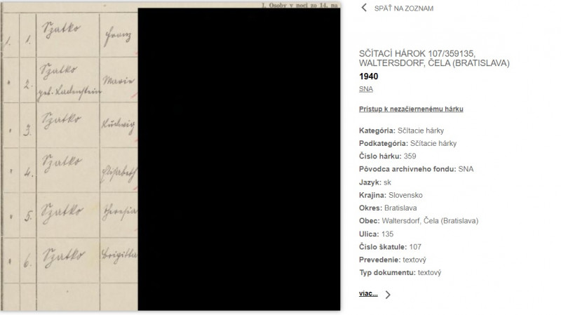 Census Čela dom č. 135 1940.jpg