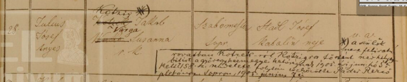 Narodenie Julius Josef Kotzig_18490228.png